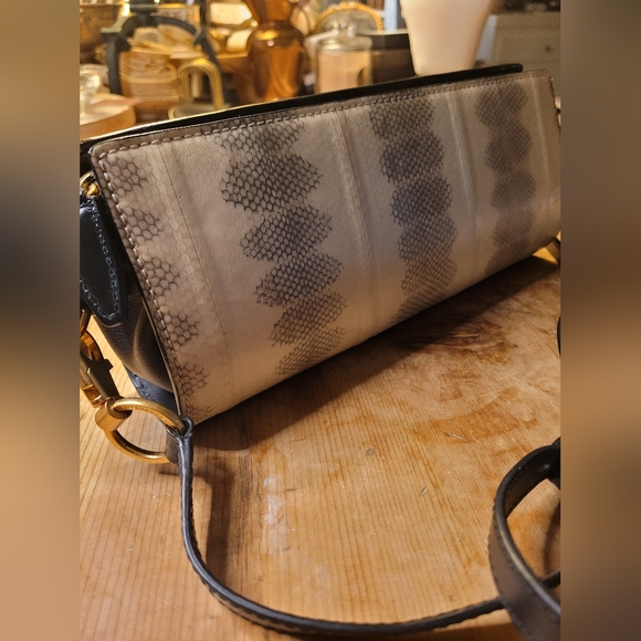 Alexander Wang Snakeskin Pelican Crossbody Bag NWT - Picture 5 of 6